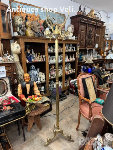 Статична бронзова закачалка №7063 , снимка 2 - Закачалки - 50737496