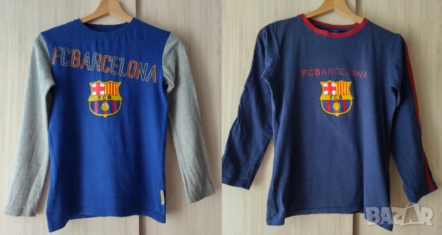Barcelona - ЛОТ 2бр. детски блузи на Барселона
