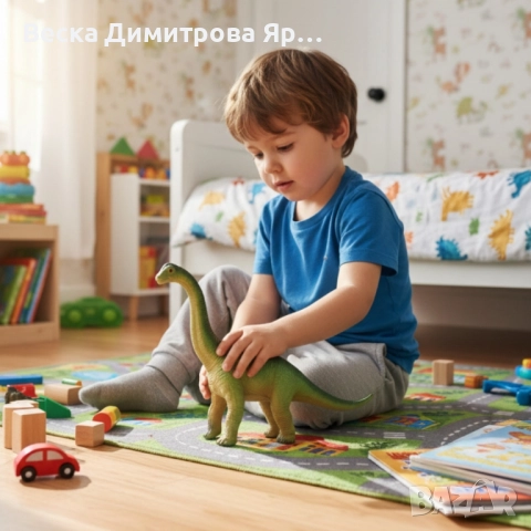 Детски комплект фигурки динозаври със звук – DINOSAUR ERA 6 броя, снимка 5 - Фигурки - 52578865