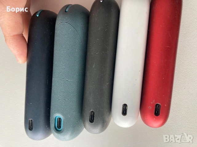 IQOS 3 Duo, 5 броя  зарядни, снимка 2 - Електронни цигари - 53579856