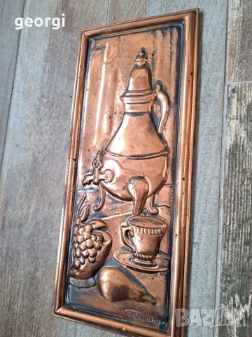 медно пано за стена 2/4, снимка 3 - Пана - 48610689