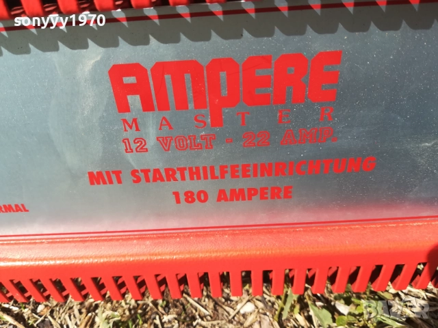 *ABSAAR-BIG CHARGER 12V-22AMP ВНОС SWISS 1110252244, снимка 3 - Аксесоари и консумативи - 52022662
