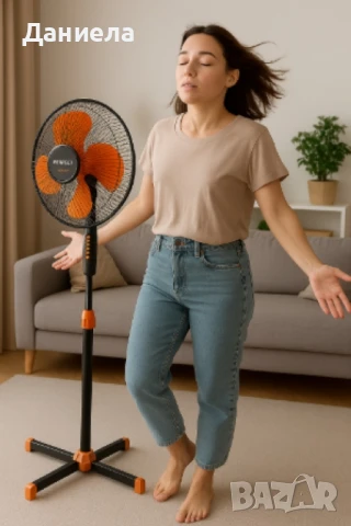 Вентилатор на стойка Perfect FM-3277, Perfect FM-3255, снимка 2 - Вентилатори - 50911058