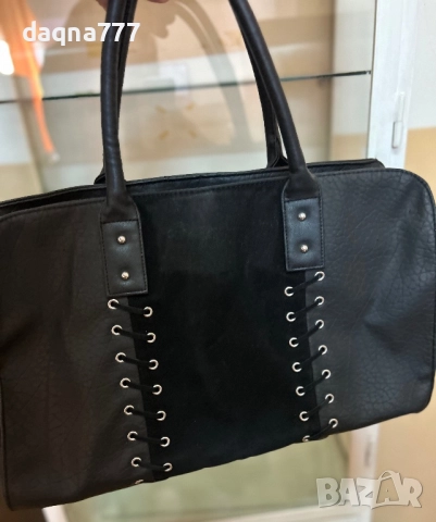 Голяма кожена дамска чанта Англия  Primark, снимка 5 - Чанти - 51829113
