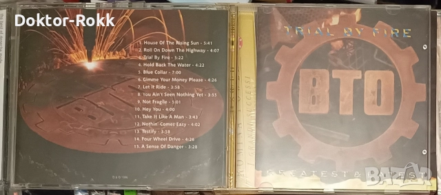 Nazareth & B.T.O. - неофициални дискове , снимка 3 - CD дискове - 52743407