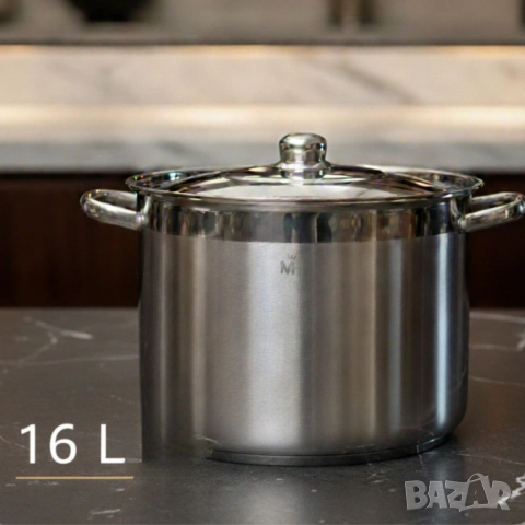 Неръждаема тенджера - MERCURY HAUS COSMO PREMIUM – издържа натоварване, снимка 4 - Други - 51961056