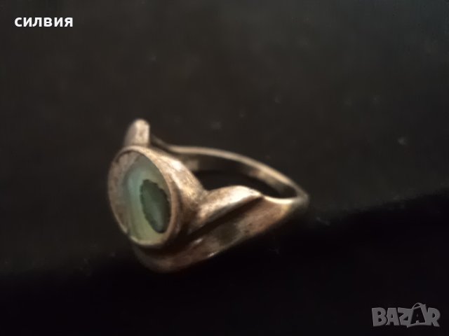 дамски сребърен пръстен , снимка 5 - Пръстени - 43222876