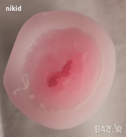 3D Деца Хванали сърце силиконов молд форма калъп гипс шоколад фондан свещ декор, снимка 2 - Форми - 38600120