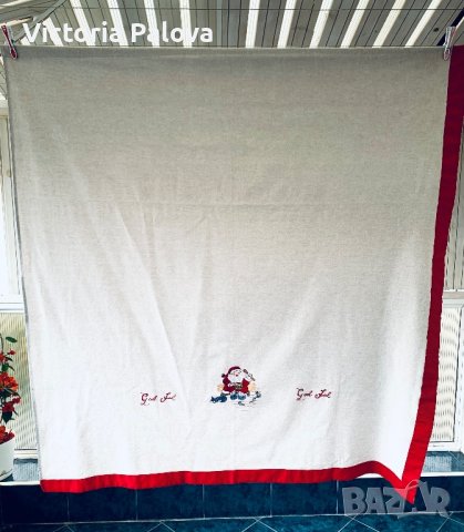 Ленена покривка за Коледа Швеция, снимка 6 - Покривки за маси - 43217121