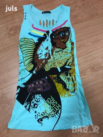 Потник- туника с апликация и бохо елементи, снимка 2 - Потници - 28516408