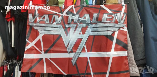 Van Halen EVH Striped Flag  , снимка 2 - Китари - 43819683