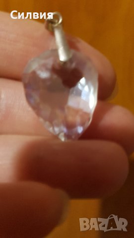  Прозрачен Камък Сваровски за колие , снимка 11 - Колиета, медальони, синджири - 40600172