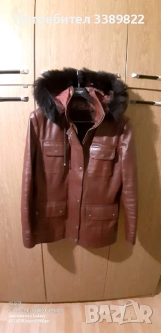 Дамско яке - естествена кожа, снимка 5 - Якета - 52479497