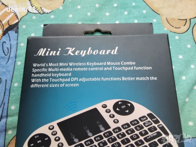безжична клавиатура дистанционно управление за лаптопи,тиви боксове, таблети и др., снимка 11 - Клавиатури и мишки - 49459681