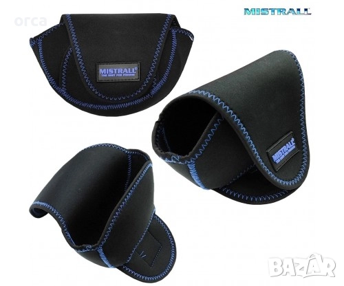 Двоен предпазител за въдици с макара Mistrall неопрен ORCA BG, снимка 2 - Такъми - 51537359