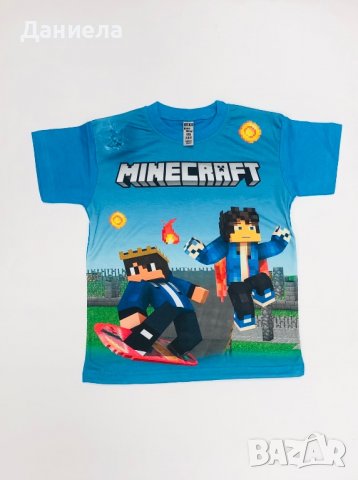 Тениски Майнкрафт, снимка 1