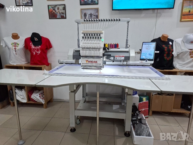 Бродировъчна машина 1250 Х 550 Нов модел, снимка 3 - Други машини и части - 52940215