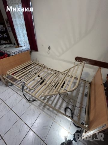 Електрическо болнично легло с актидекубитален матрак, снимка 2 - Други - 52921603