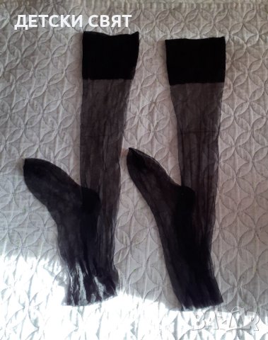 Дамски чорапи за жартиери , снимка 1 - Бельо - 43039459