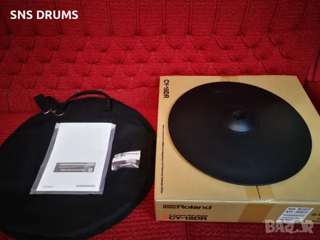 🥁 Продаваме нов дигитален ел. чинел Roland CY 18 DR