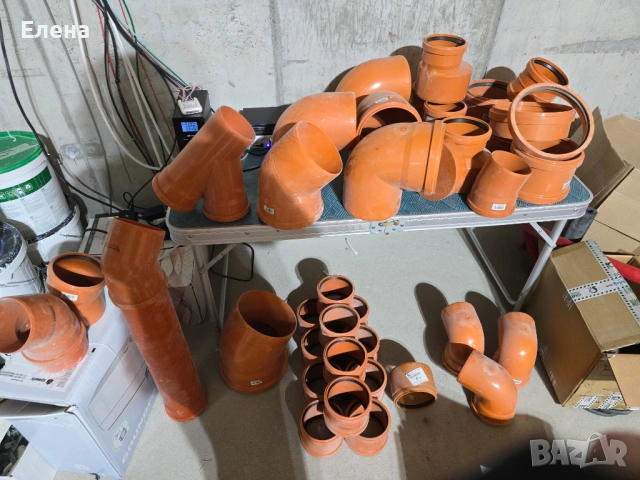 ВиК PVC ПВЦ фитинги разни ф110 ф125 ф160