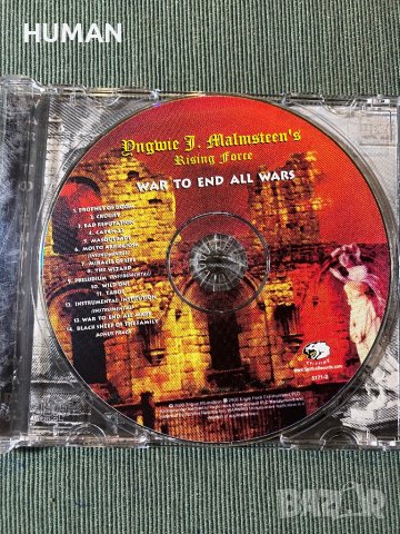 Yngwie Malmsteen - Joe Satriani , снимка 6 - CD дискове - 43597420