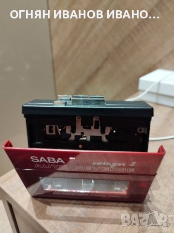 SABA  swinger 3 auto reverse, снимка 2 - Радиокасетофони, транзистори - 43545625