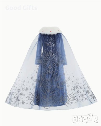 Детска рокля на Елза Замръзналото кралство, снимка 2 - Детски рокли и поли - 43293044