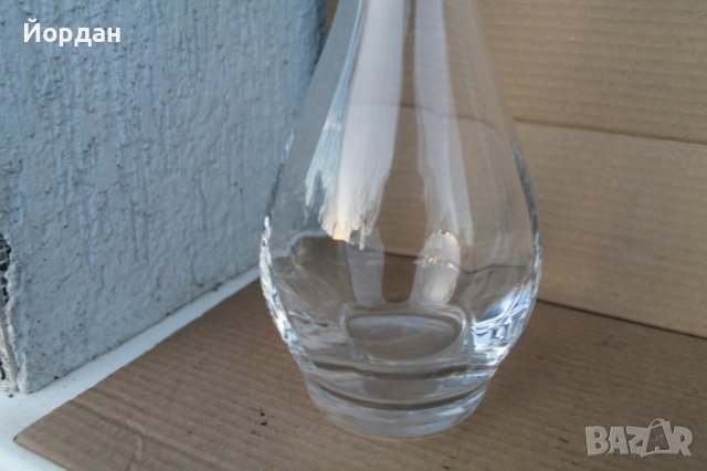 Немско кристално шише за алкохол, снимка 4 - Антикварни и старинни предмети - 43573459