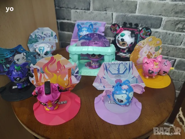 Лот топчета Зубълс/Zoobles 