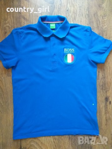 boss orange paddy flag italy - страхотна мъжка тениска, снимка 5 - Тениски - 28243542