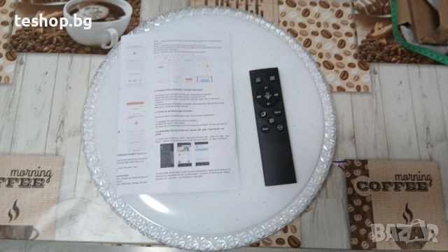 LED плафон, RGB, 24W, дистанционно, снимка 5 - Лампи за таван - 53401981