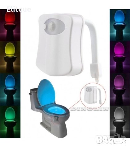 Многоцветно осветление за тоалетна чиния ToiLight TV200, снимка 5 - Други - 52894815