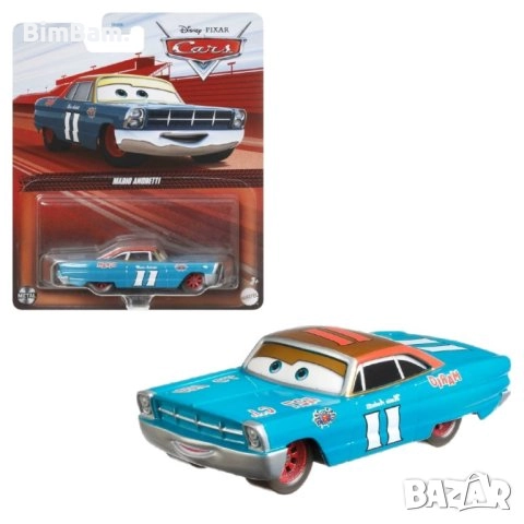 Оригинална kоличка Cars Mario Andretti / Disney / Pixar