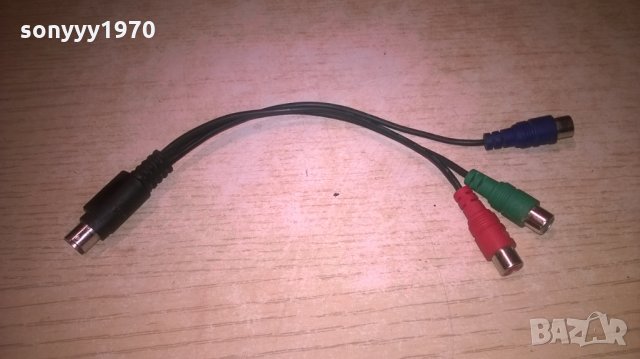 преход чинчове 3бр към s-video, снимка 3 - Други - 27497339