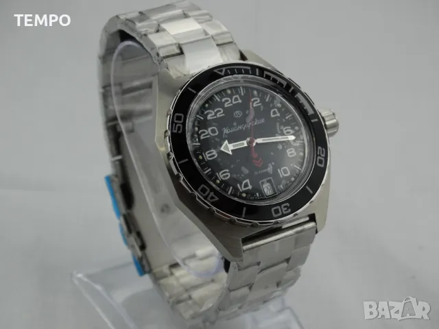 ВОСТОК КОМАНДИРСКИЕ АВТОМАТИЧЕН-24 часа ref: 650541, снимка 8 - Мъжки - 41784853