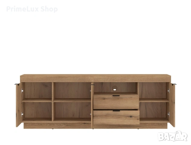 ТВ шкаф DELAMAR DLAF02 крайбрежен дъб , снимка 2 - Шкафове - 53243949