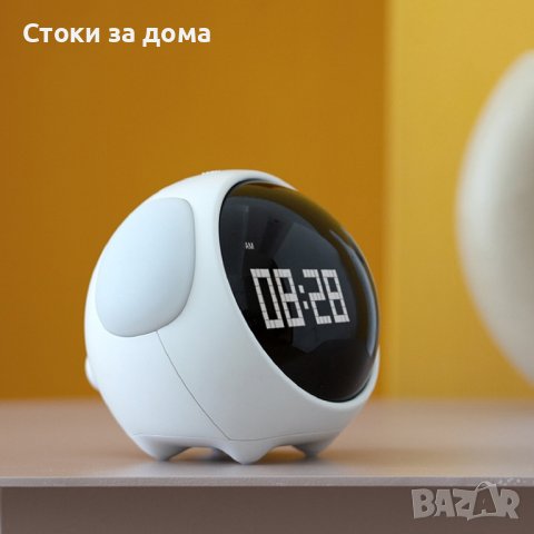 Емоджи часовник-аларма с голям цифров дисплей, снимка 3 - Други - 43831794