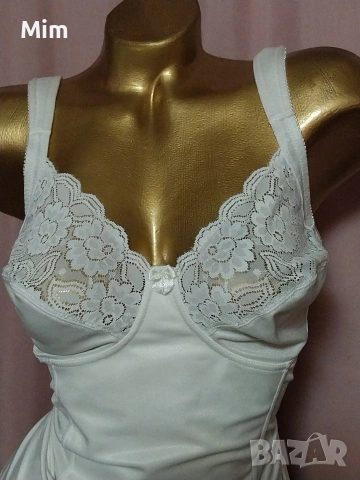 95 В Бяло,еластично моделиращо боди , снимка 3 - Корсети, бюстиета, топове - 53517028