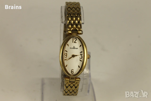  DUGENA Позлатен Дамски Ръчен Часовник Quartz, снимка 2 - Дамски - 53509432