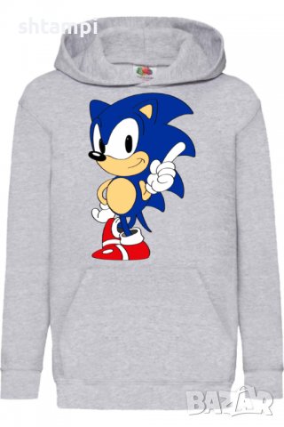 Детски Суитчър/Суитшърт Sonic 006,Соник,Игра,Подарък,Изненада,Забавление,Рожден Ден, снимка 2 - Детски анцузи и суичери - 38329238