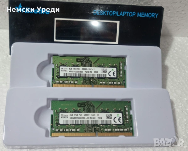 RAM памет за лаптоп 2x8GB 1600MHz , снимка 2 - Части за лаптопи - 53521033