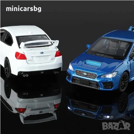 Метални коли Subaru WRX STI, снимка 4 - Колекции - 53019011
