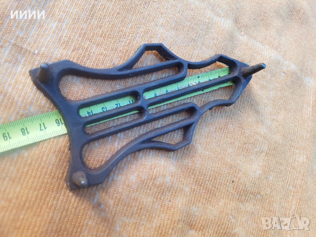 Скара за ютия на жар 4, снимка 2 - Антикварни и старинни предмети - 53259114