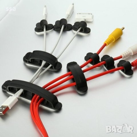 Makki комплект държачи за кабели Cable Organizer KIT - MAKKI-CLAMPS-S1, снимка 6 - Друга електроника - 43155162