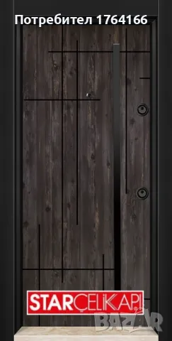 Блиндирана турска входна врата за апартаменти