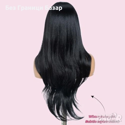 Нова Перука за Парти и Ежедневие, Висококачествена коса за жени прическа, снимка 5 - Аксесоари за коса - 53530902