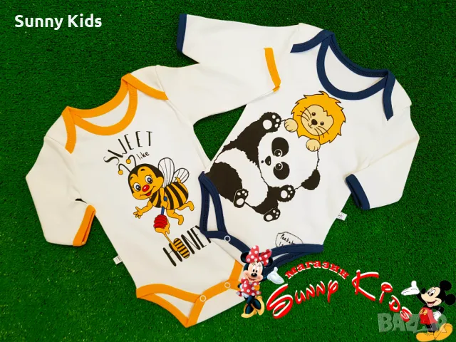 Боди "пчеличка" и "панда", снимка 1