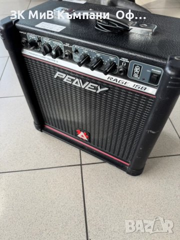 Кубе Peavey TRANSTUBE RAGE 158 Транзисторен усилвател/Комбо, снимка 2 - Китари - 52662190