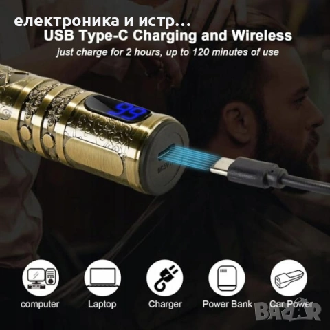 Машинка за подстригване модел WS-T99 , снимка 2 - Машинки за подстригване - 53241907